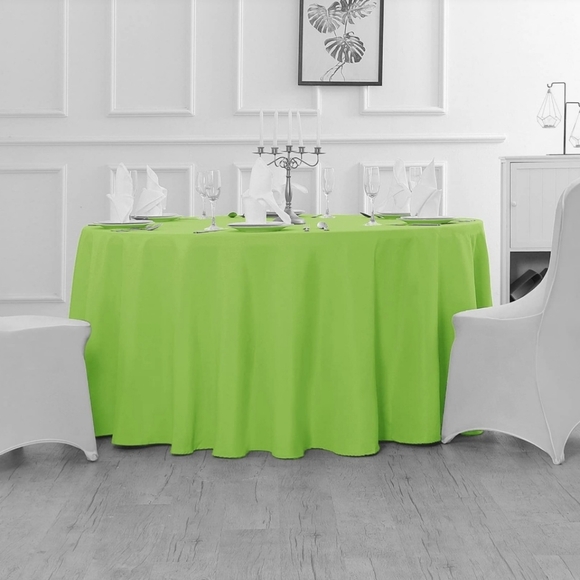 NWT 2 Pack Light Green Waterproof Table Cloths - Picture 1 of 6